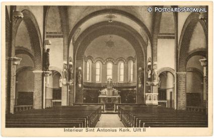 ansichtkaart: Ulft, Interieur Sint Antonius Kerk