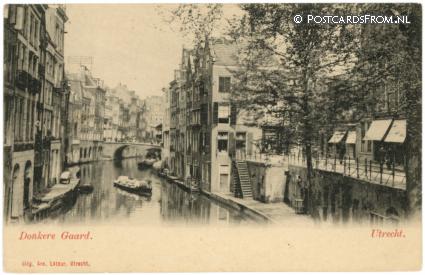 ansichtkaart: Utrecht, Donkere Gaard