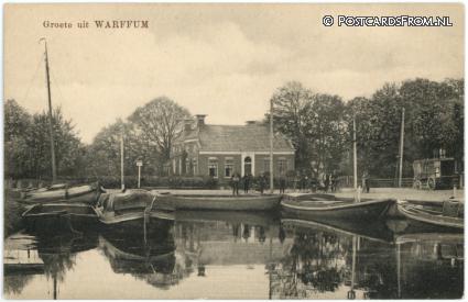 ansichtkaart: Warffum, Groet uit