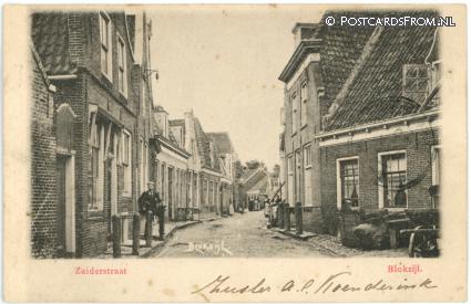 ansichtkaart: Blokzijl, Zuiderstraat