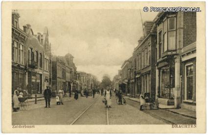 ansichtkaart: Drachten, Zuiderbuurt