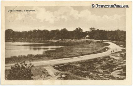ansichtkaart: Apeldoorn, Uddelermeer