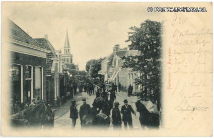 ansichtkaart: Appingedam, Paardenmarkt