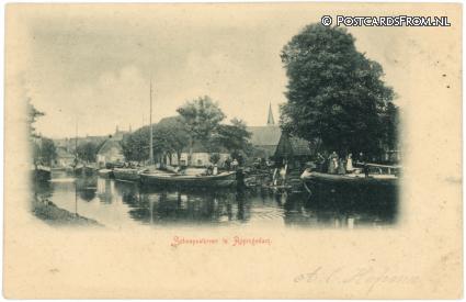 Appingedam, Scheepswerven ansichtkaart: Appingedam, Scheepswerven