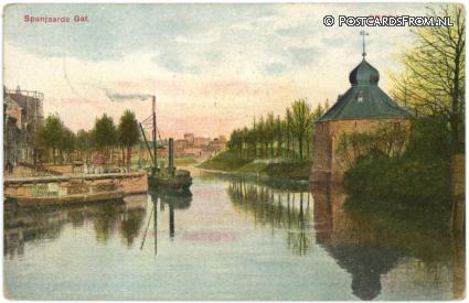 ansichtkaart: Breda, Spanjaards Gat
