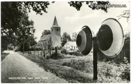 ansichtkaart: Westerbork, Ned. Herv. Kerk