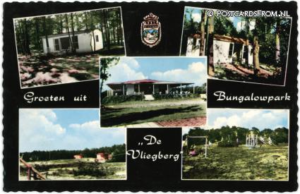 ansichtkaart: Boekel, Bungalowpark 'De Vliegberg'