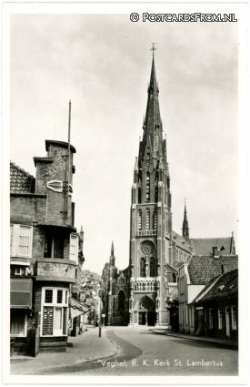 ansichtkaart: Veghel, R.K. Kerk St. Lambertus