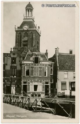 ansichtkaart: Meppel, Hoogetin