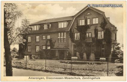ansichtkaart: Amerongen, Diaconessen-Moederhuis, Zendingshuis