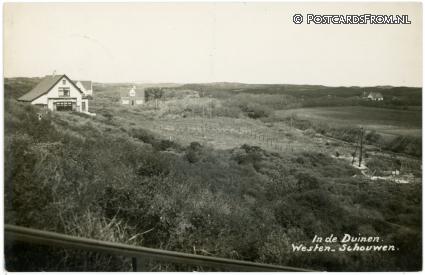 Westenschouwen, In de Duinen ansichtkaart: Westenschouwen, In de Duinen