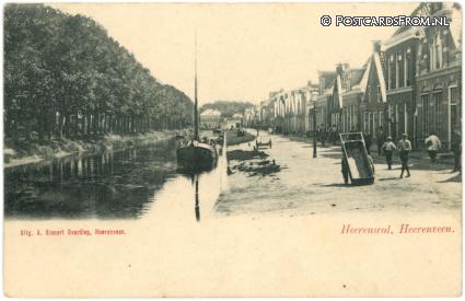 ansichtkaart: Heerenveen, Heerenwal