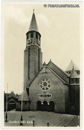 ansichtkaart: Zundert, R.K. Kerk