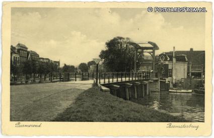 ansichtkaart: Purmerend, Beemsterbrug