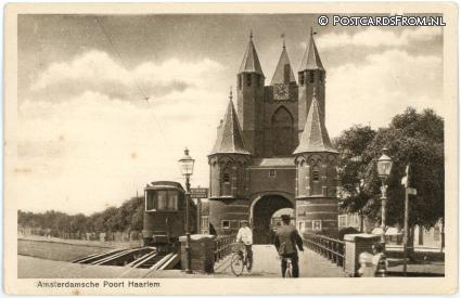 ansichtkaart: Haarlem, Amsterdamsche Poort