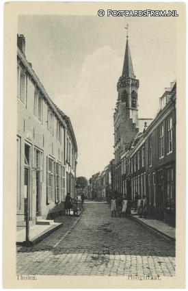 ansichtkaart: Tholen, Hoogstraat