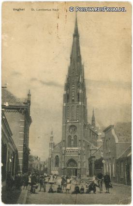 ansichtkaart: Veghel, St. Lambertus Kerk