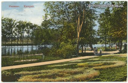 Kampen, Plantsoen ansichtkaart: Kampen, Plantsoen