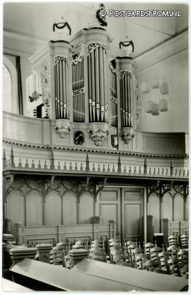 ansichtkaart: Warmond, Ned. Herv. Kerk