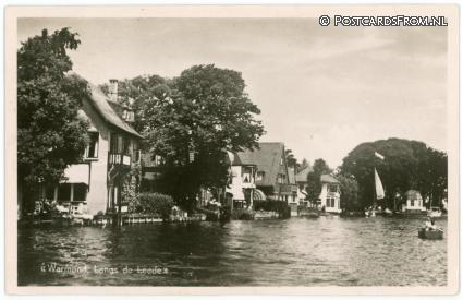 Warmond, Langs de Leede ansichtkaart: Warmond, Langs de Leede