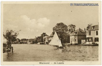 Warmond, de Leede ansichtkaart: Warmond, de Leede