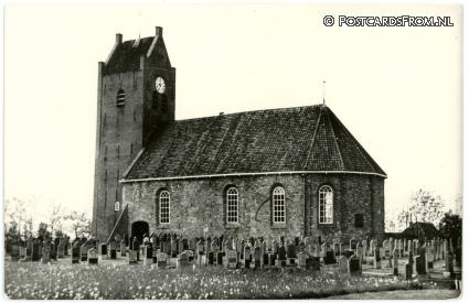 ansichtkaart: Oenkerk, Ned. Herv. Kerk