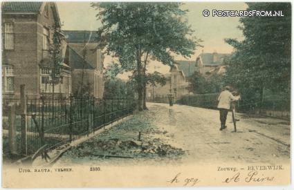Beverwijk, Zeeweg ansichtkaart: Beverwijk, Zeeweg