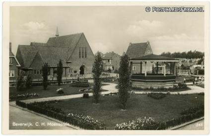 ansichtkaart: Beverwijk, C.H. Moensplein