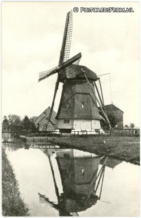ansichtkaart: Beemster, Korenmolen foto 1926