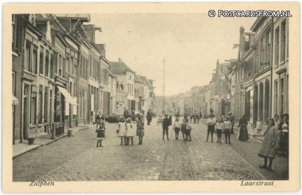 ansichtkaart: Zutphen, Laarstraat