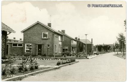 Zuid-Beijerland, Tuinweg ansichtkaart: Zuid-Beijerland, Tuinweg