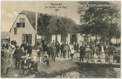 Warmond, De Societeit 'De Kaag' ansichtkaart: Warmond, De Societeit 'De Kaag'