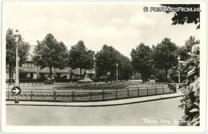 ansichtkaart: Tilburg, Burg. Suysstraat