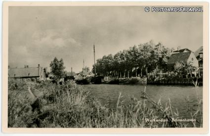 Werkendam, Binnenhaven ansichtkaart: Werkendam, Binnenhaven
