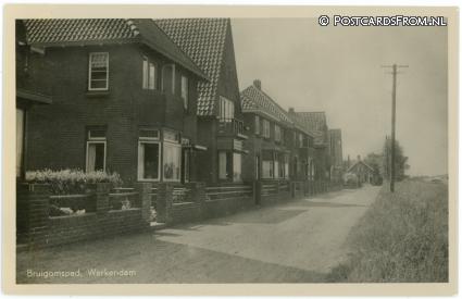 ansichtkaart: Werkendam, Bruigomspad