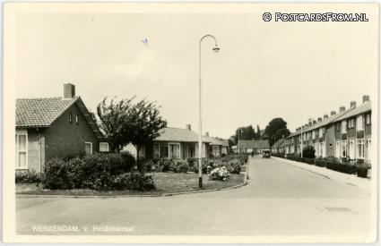 Werkendam, v. Heldenstraat ansichtkaart: Werkendam, v. Heldenstraat