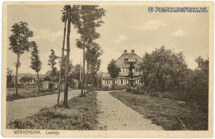 Werkendam, Laantje ansichtkaart: Werkendam, Laantje
