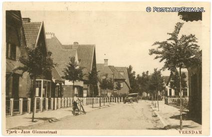 ansichtkaart: Veendam, Tjark-Jans Giezenstraat