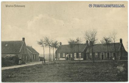 Westenschouwen, -- ansichtkaart: Westenschouwen, --