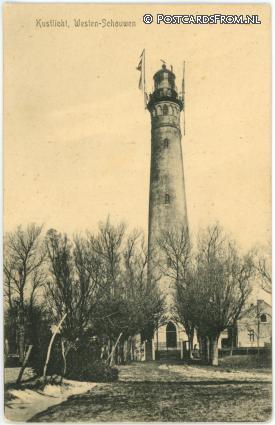 Westenschouwen, Kustlicht ansichtkaart: Westenschouwen, Kustlicht