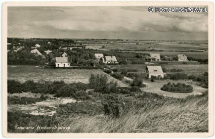 Westenschouwen, Panorama ansichtkaart: Westenschouwen, Panorama