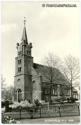 ansichtkaart: Zijderveld, N.H. Kerk