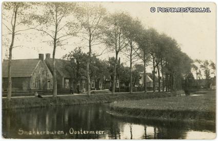 Oostermeer, Snakkerburen ansichtkaart: Oostermeer, Snakkerburen