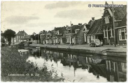 ansichtkaart: Oude Bildtzijl, Leysterstreek