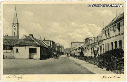 ansichtkaart: Naaldwijk, Havenstraat