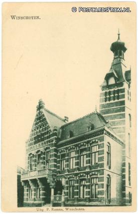 Winschoten, -- ansichtkaart: Winschoten, --