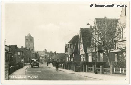 ansichtkaart: Monster, Molenstraat