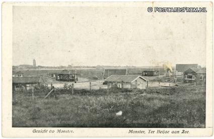ansichtkaart: Monster, Gezicht op Monster. Monster, Ter Heijde aan Zee