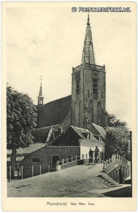 ansichtkaart: Moordrecht, Ned. Herv. Kerk
