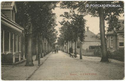 Langweer, Buurt ansichtkaart: Langweer, Buurt